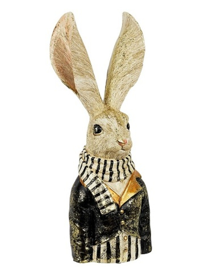 Кролик в пиджаке 15,5*13,5*41,5см полирезин