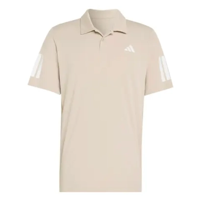 Теннисное поло Adidas Club 3-Stripes - khaki three