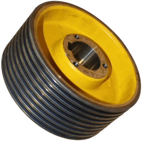 Канатоведущий шкив D=240 мм, 8 лунок, канат 6 мм U-лунка 100° ThyssenKrupp (лебедка PMC145M202)