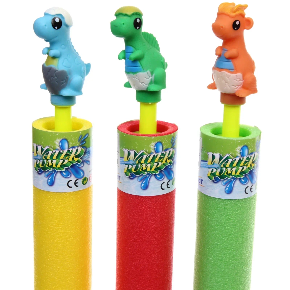 Водяной пистолет «Динозаврики» 5*30 см, вспененное покрытие