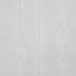 ULD-C1510-160-DTA WARM WHITE IP20 Занавес светодиодный с контроллером. 1.5х1м. 160 светодиодов. Теплый белый свет. Провод прозрачный. TM Uniel.