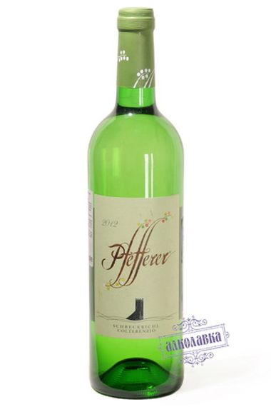 Вино Пфефферер белое полусухое 0,75л 12%