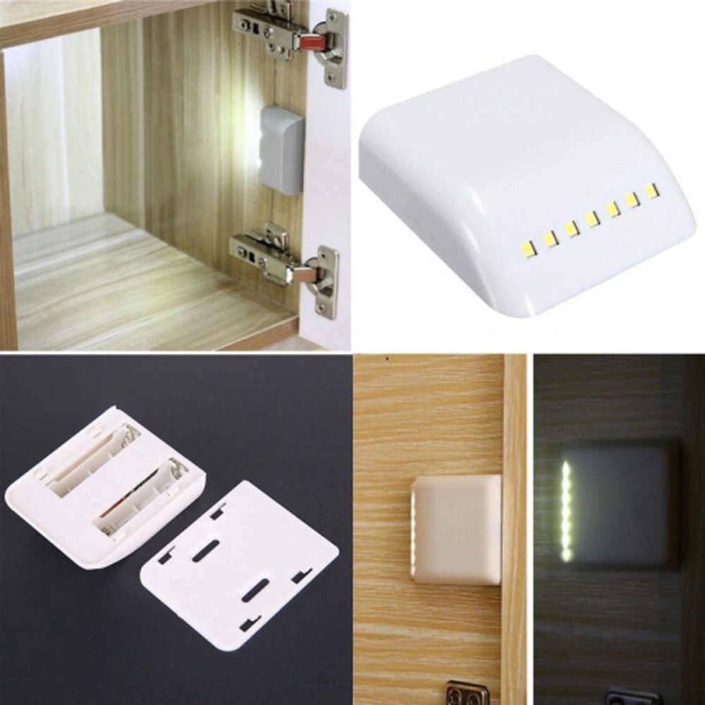 Светодиодный фонарь подсветка ЭРА Пушлайт SB-404 в шкаф самоклеящаяся поверхность