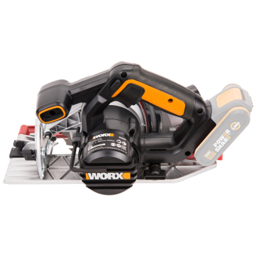 Дисковая пила WORX WX530.9 (без АКБ и ЗУ)