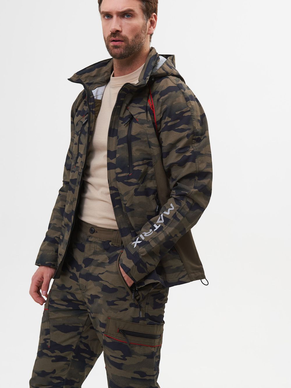 Костюм летний Матрица ткань Nylon Cotton Рип-Стоп цвет КМФ DJIN