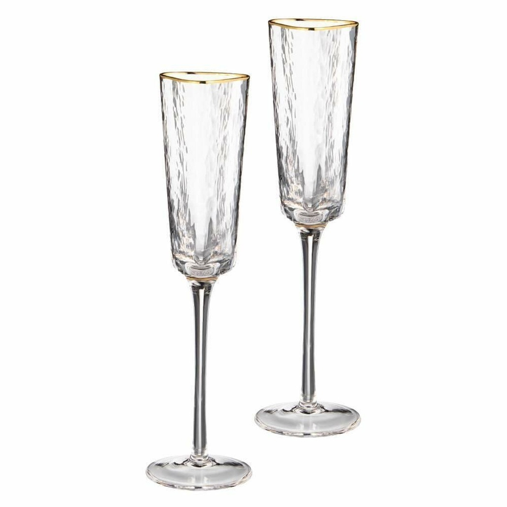 Набор бокалов для шампанского "Rocky" 2шт 170мл