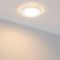 Встраиваемый светодиодный светильник Arlight LT-R160WH 12W Day White 120deg 016568