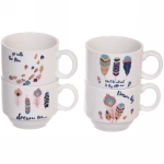 Набор кружек на стойке 200мл «Весна»