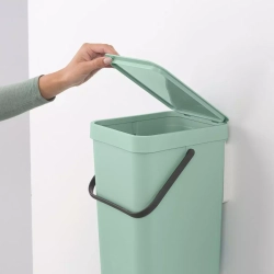 Brabantia - Контейнер для мусора Sort &amp; Go 12л для сортировки Jade Green / артикул   211829  / GTIN 8710755211829
