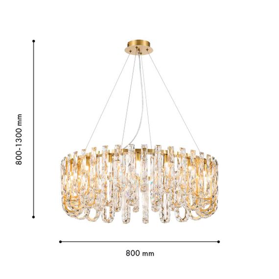 Подвесная люстра Favourite Infinity 4721-20P