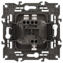 Выключатель ЭРА Elegance 14-1102-01М с подсветкой, 10АХ-250В, белый матовый