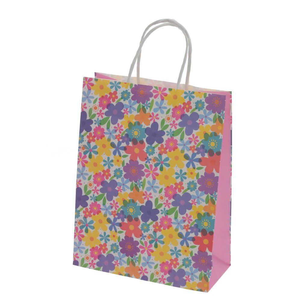 GAEM Пакет подарочный S (бумага 120г/м2, блок 12шт), L16 W8 H22 см, 3в.