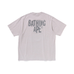 A Bathing Ape Bathing Ape Heavy Washed Ape Head Футболка серый
