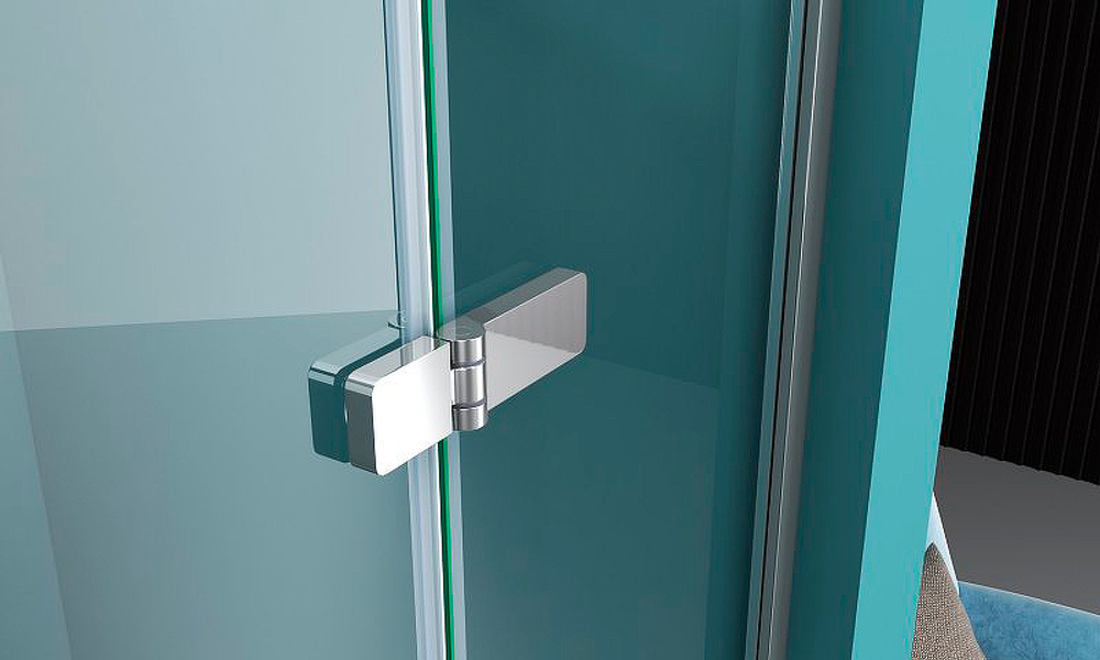 Душевая дверь BelBagno Kraft 90 KRAFT-B-12-60/30-C-Cr-R профиль Хром стекло прозрачное