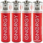 Батарейка солевая Energy R03/4S (AAA) (4шт в спайке) (104408)
