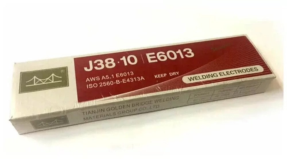 Электрод рутиловый Золотой Мост J38.10 (E6013)