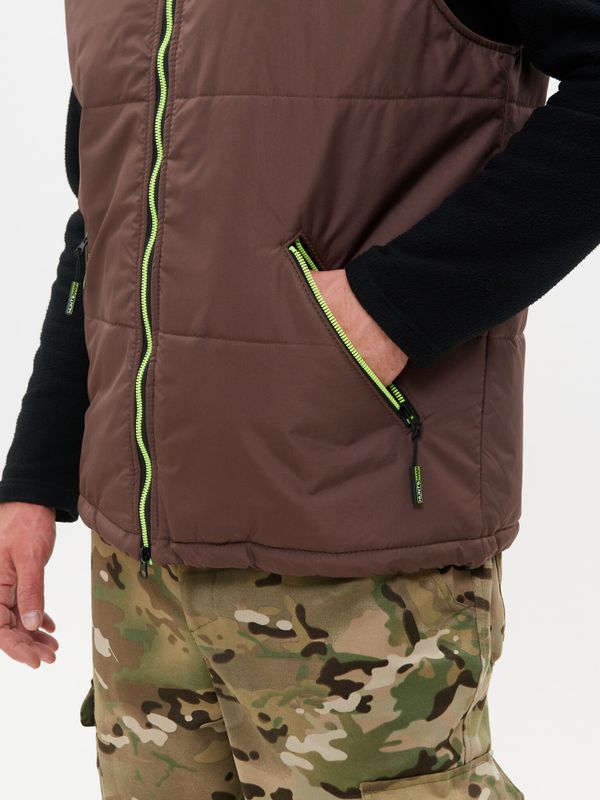 Жилет демисезонный Беркут ткань Дюспо цвет Коричневый