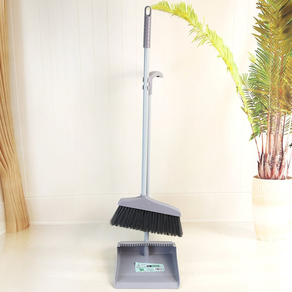 Набор для уборки "Happy Panda": щетка для пола 97см с совком 93см