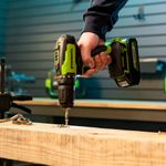 Аккумуляторная ударная дрель шуруповерт Greenworks GD24DD60K2, 3704107UA, 24v, АКБ 2 А·ч и ЗУ в кейсе