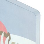 Ежедневник недатированный А5 (138х213 мм), BRAUBERG VISTA, под кожу, гибкий, 136 л., "Botanica", 112011