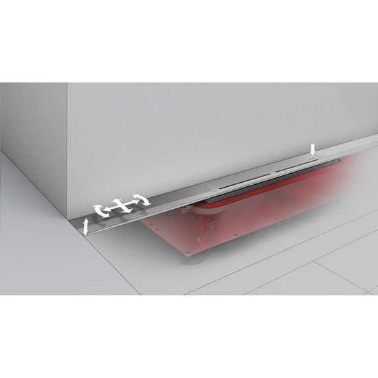 Профиль для душа TECE TECEdrainprofile 670900 L=900 мм из нерж. стали, сатин