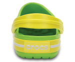 Детские сабо Crocs Crocband Volt Green Lemon