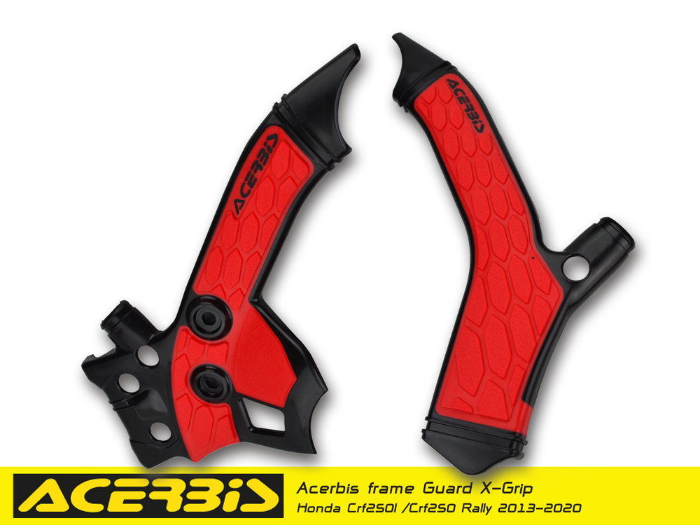 Frame Guard for Honda CRF250L-M-Rally (2012-2020). Acerbis X-Grip.