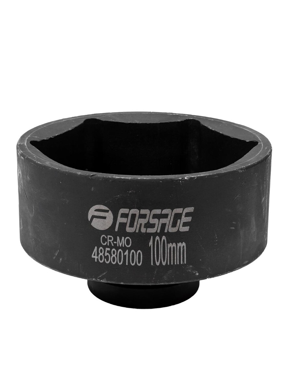 Головка ударная 1'', 100мм (6гр.) Forsage F-48580100