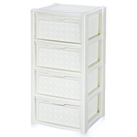 Комод "Виола" 4-х секционный (цвет в ассорт. бежевый, коричневый, слоновая кость)