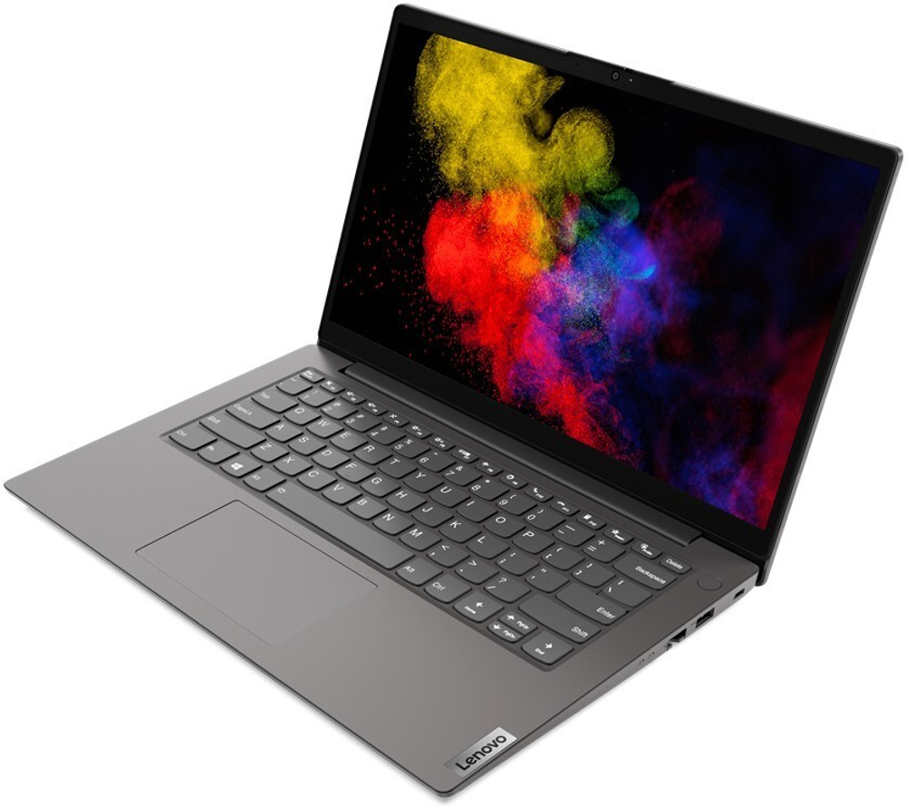 Ноутбук Lenovo V14 Gen 2 ITL (82KA001FRU) 14;(1920x1080)TN/ i3-1115G4(3ГГц)/ 4Гб/ 256Gb SSD/ UHD Graphics/ нет DVD/ Без ОС/ Черный