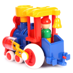 Паровозик Ромашка с вагоном (Форма)