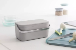 Brabantia - Контейнер для мусора Sort &amp; Go 1,8л, серый / артикул   230080  / GTIN 8710755230080