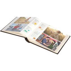 Фотоальбом Image Art IA-BBM46200 серия 115 классика с кармашками книжный переплёт 10х15 50 листов 200 фото | Image Art