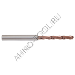 Сверло  3.8мм  твердосплавное 5D без подвода СОЖ. SP-X800050380 VHM AHNO по стали, чугуну, нерж. и ж