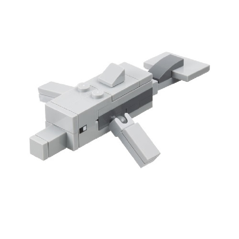 Майнкрафт Дельфин minedolphin01