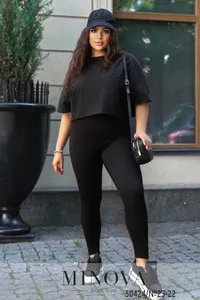 Лосины 23-22-черный Minova