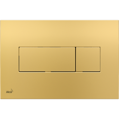 Кнопка смыва AlcaPlast M375 золотая