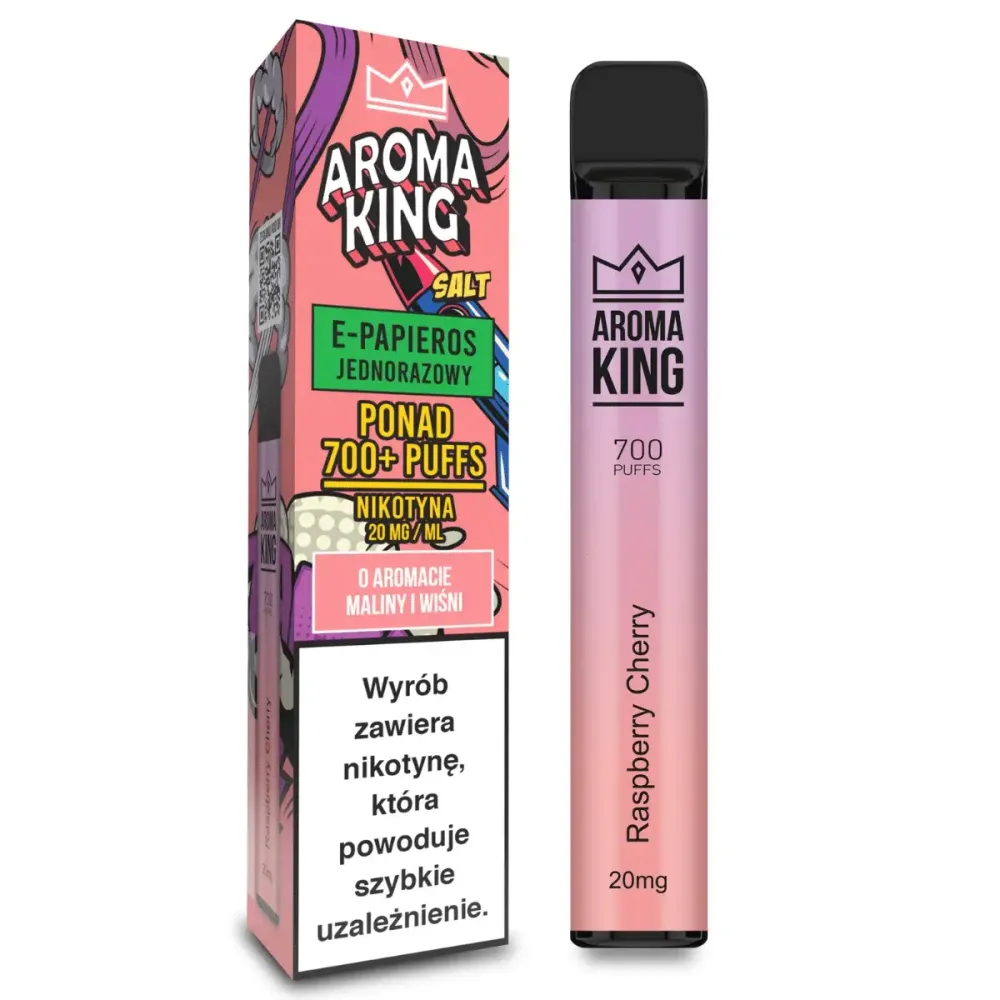 Aroma King Salt 700 - Raspberry Cherry (2% nic)