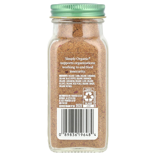 Simply Organic, Приправа бахарат, 71 г (2,5 унции)