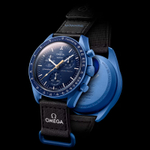 SWATCH Unisex 42mm Blue Watch SO33N101-108