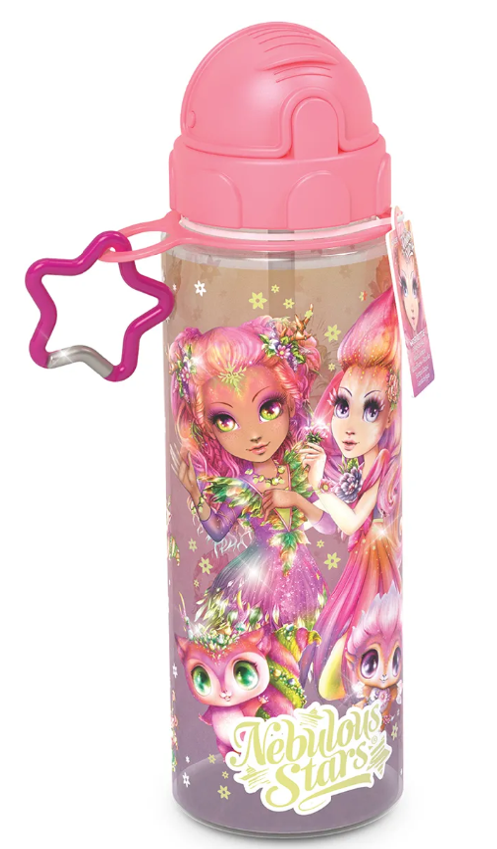 Детская бутылка для воды с дозатором сирия Petulia, марка "Nebulous Stars"