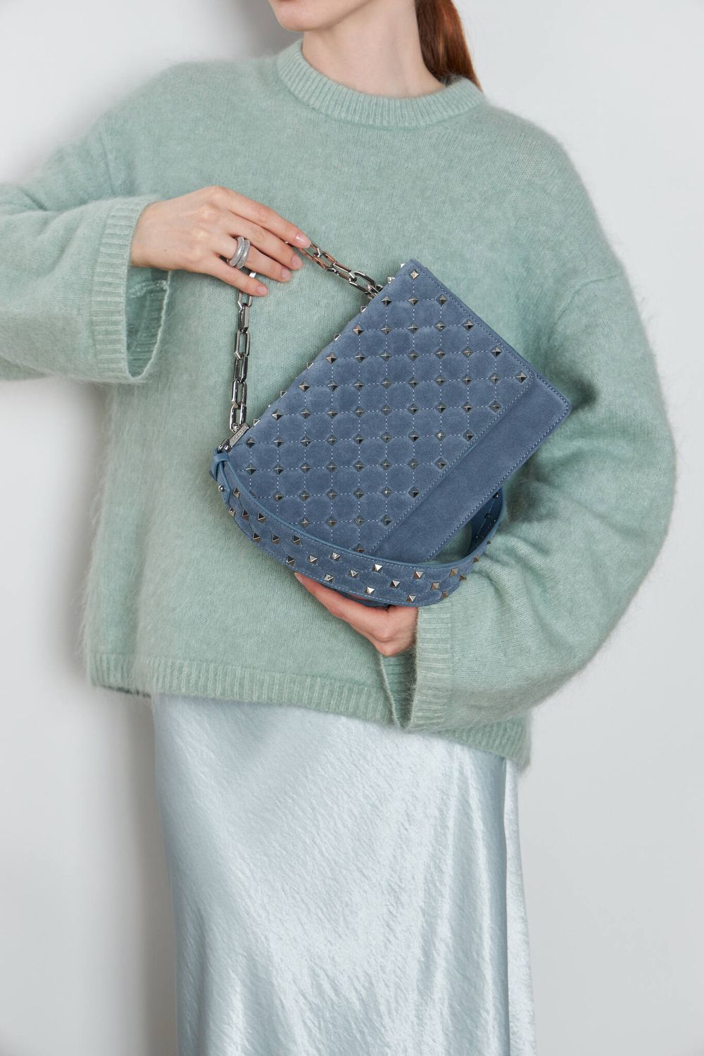 BAD GIRL LARGE BAG BLUE