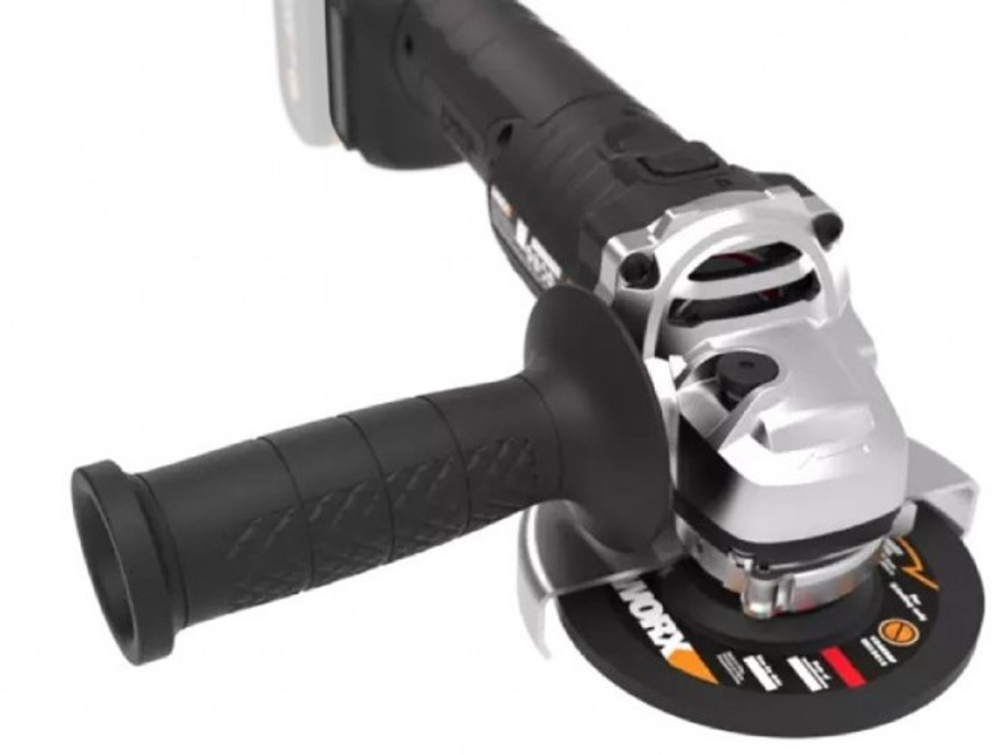 Угловая шлифмашина аккумуляторная Worx WX813.9 бесщеточная, без АКБ и ЗУ