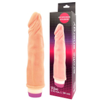 Вибратор Realistic Cock Vibe телесного цвета - 21 см. (Цвет: телесный)
