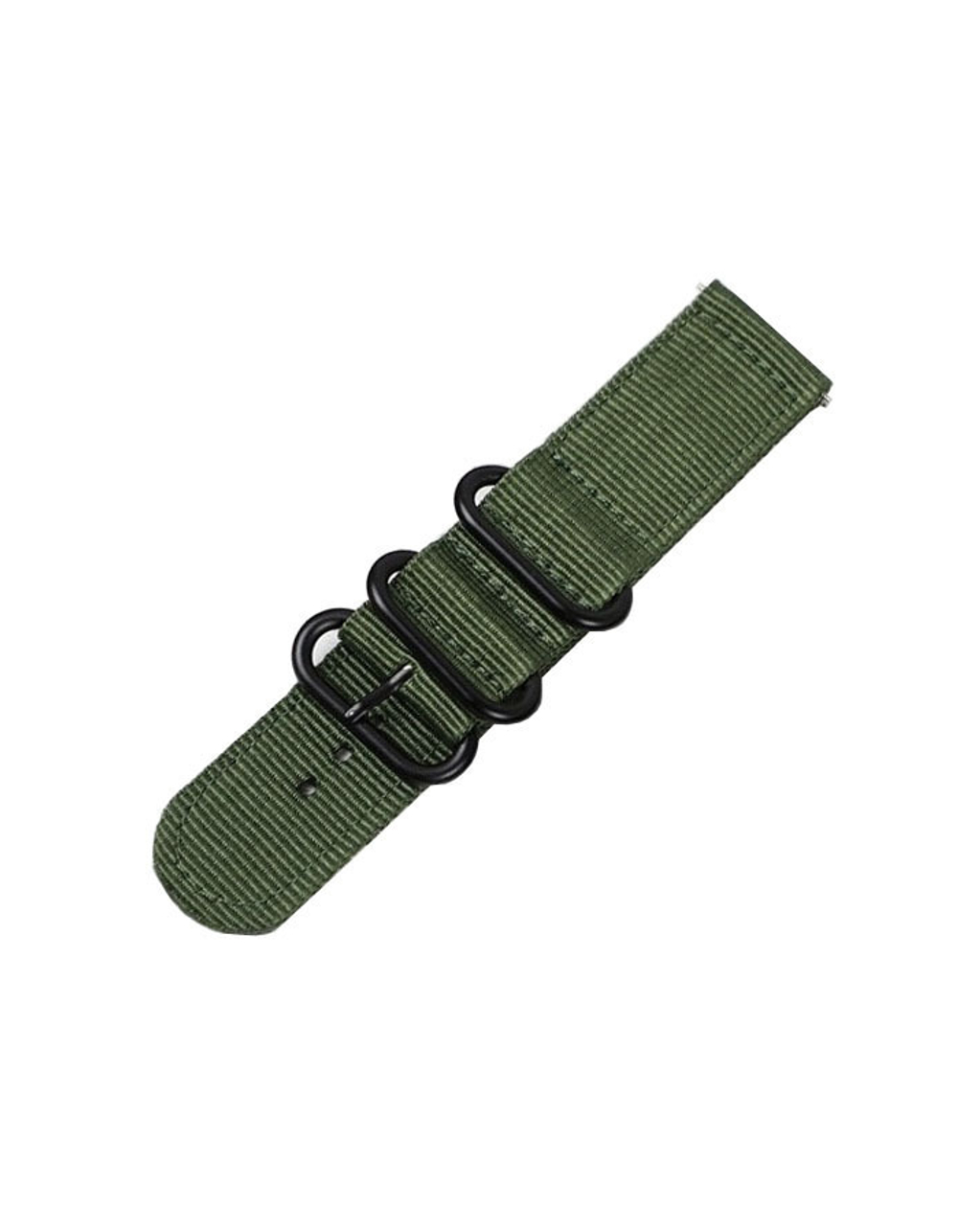 Ремешок QuickRealase 20 мм Nylon Light для Garmin Forerunner 55/245/645, Venu, Venu Sq, Venu 2 Plus, Vivoactive 3, Vivomove (Зеленый/Хаки)