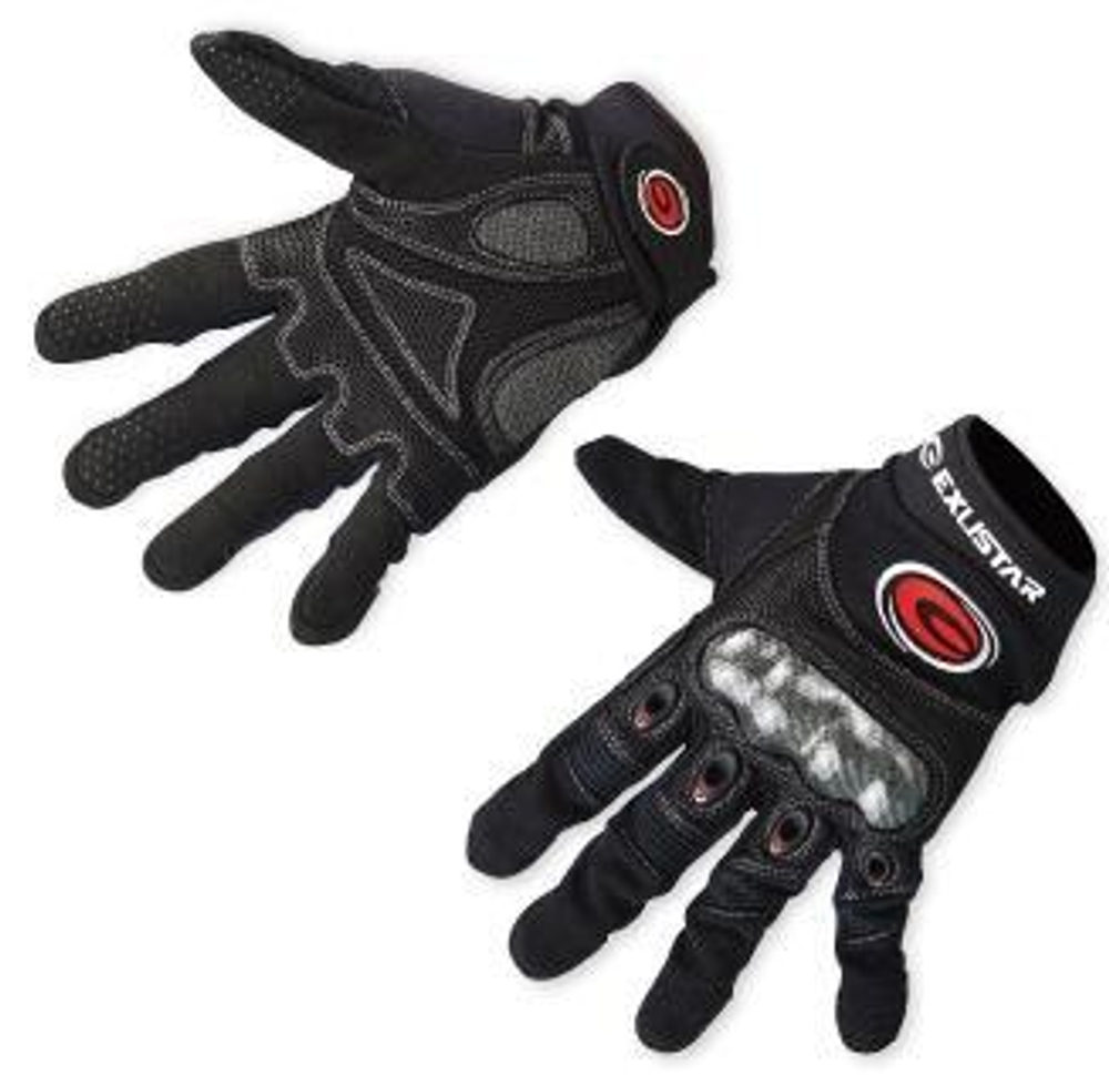 Велоперчатки Exustar, мод.CG570, p.L, neoprene, с защитой на косточках, с гелевыми подуше