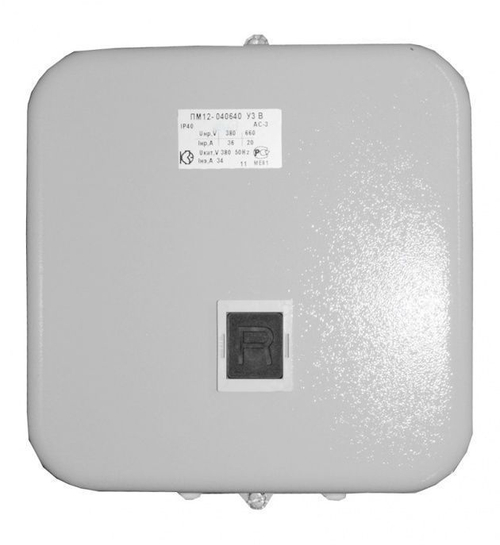 Пускатель магнитный ПМ12-040640 У3 В 380В 4з+2р КЗЭ