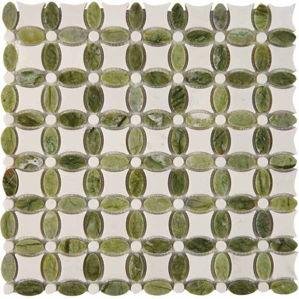 Мозаика PIX292 из мрамора (74x74)