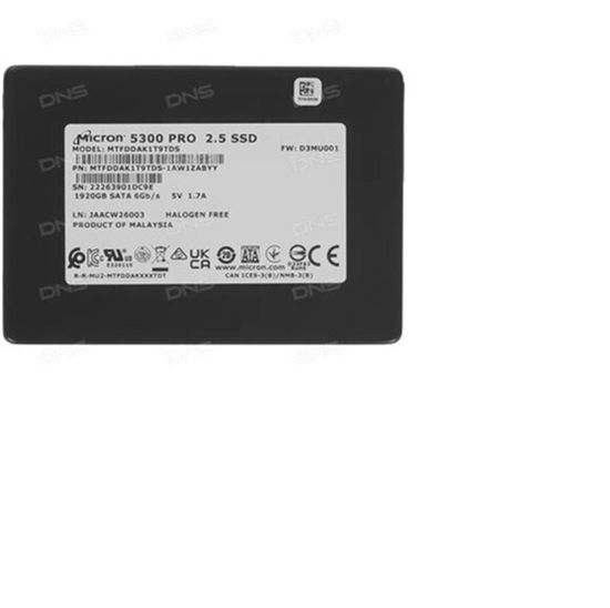 Серверный SSD MICRON 5300 Pro