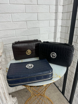 Портмоне Stefano Ricci из кожи крокодила